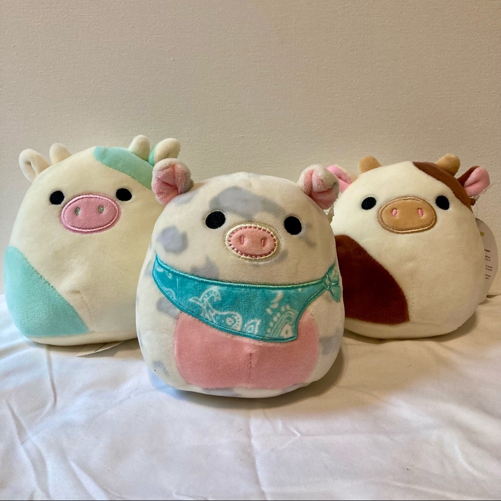 Banyard 3 piece Squishmallow set, 5inch